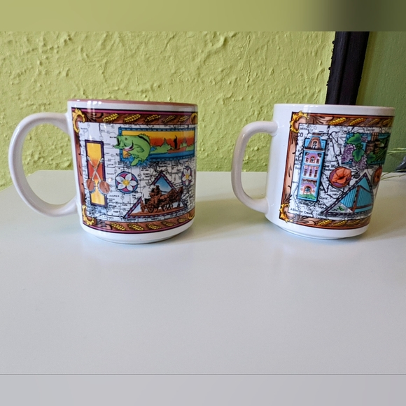 Pair of Collectible US State Coffee Mugs - Missouri, California - Picture 4 of 4